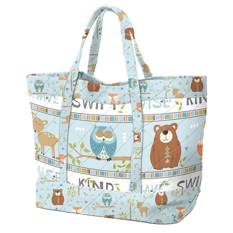 Winsome Critters FINISHED Tote Bag