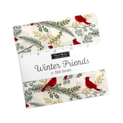 Winter Friends - Moda - Charm Pack 5"x5" 42 pc PP56130