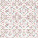 Winter in Bluebell Wood FLANNEL by Lewis &  Irene - Floral Light F45-1