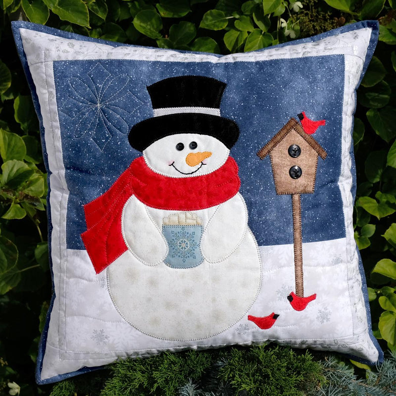 Winterfest &  Friends Pillow Cover Kit (18"x18") Includes Binding