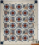 Winterholz - SAMPLE - Pieced Top 69.5" x 81" (binding incl)