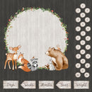 Woodland Adventures Milestones PANEL (43" x 43") DP25262-96