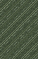 Woodland Snowmen - Wilmington - Green Stripe 3017-27741-711