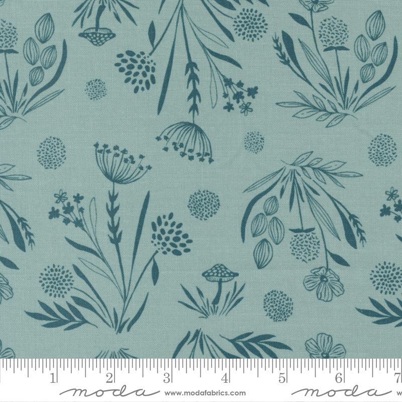 Woodland & Wildflowers by Moda - Bluestone Floral 545583-17
