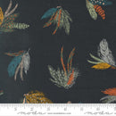 Woodland & Wildflowers by Moda - Charcoal Feathers 545581-19