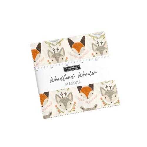 Woodland Wonder - Charm Pack for Moda - (5"x5" 42 pc) PP48390