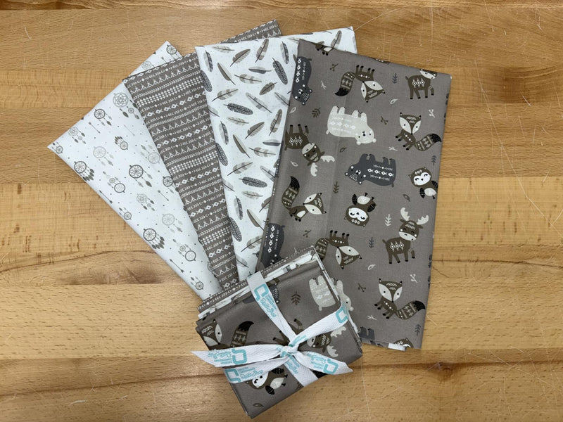Woodland Wonders (4pc) FQ Bundle - (approx 20" x 22")