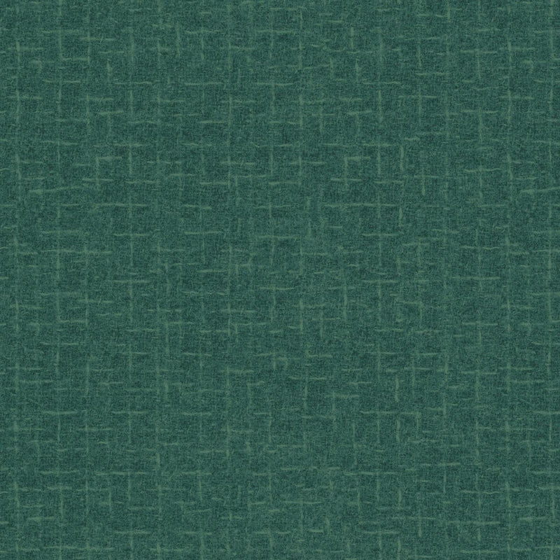 Woolies Flannel by Maywood - Crosshatch Teal MASF18510-Q