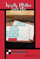 Woolly Mitten Snack Mat PATTERN by Villa Rosa Designs 8"x14" (makes 2) VRDOQ113