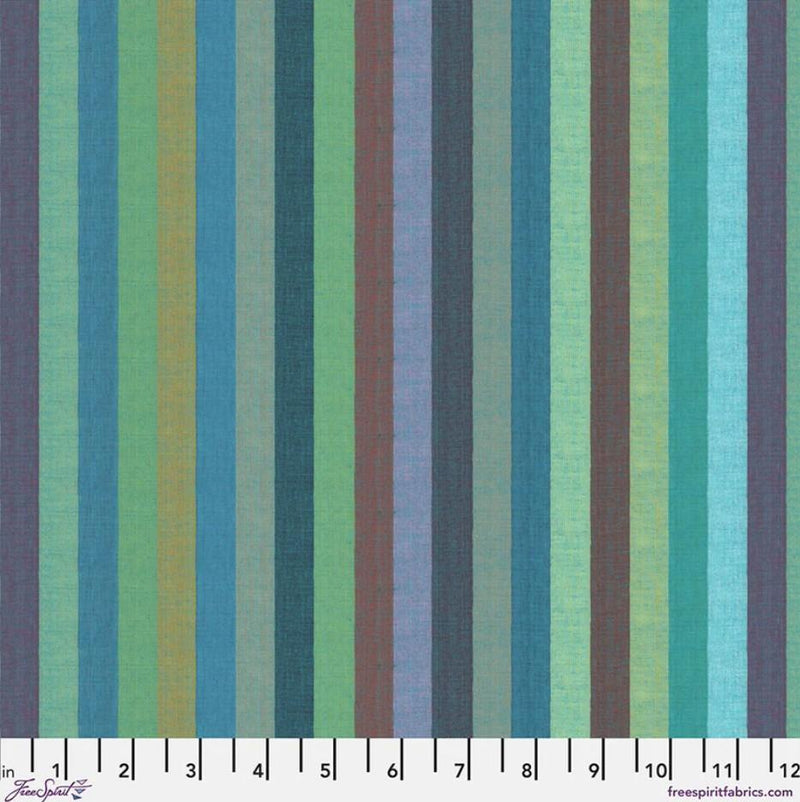Woven Stripes Kaffe Fassett - Freespirit - Broad Stripe WSGP003.AZURE