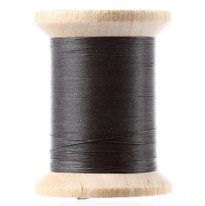 YLI Hand Quilting Thread - 500YDS - Glazed Cotton - Black 21105-BLK
