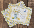 Zest For Life - SAMPLE - FINISHED - 2 Placemats 14"x18"