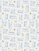 Zest For Life by Wilmington - Word Toss Grey 19158-994