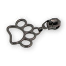 Zipper Pulls by Sallie Tomato - Paw Prints - Black (1pc)