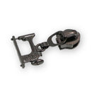 Zipper Pulls by Sallie Tomato - Sewing Machine - Black (1pc)