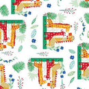 Zoo Crew - Blank Quilting - Giraffes White 3869-01