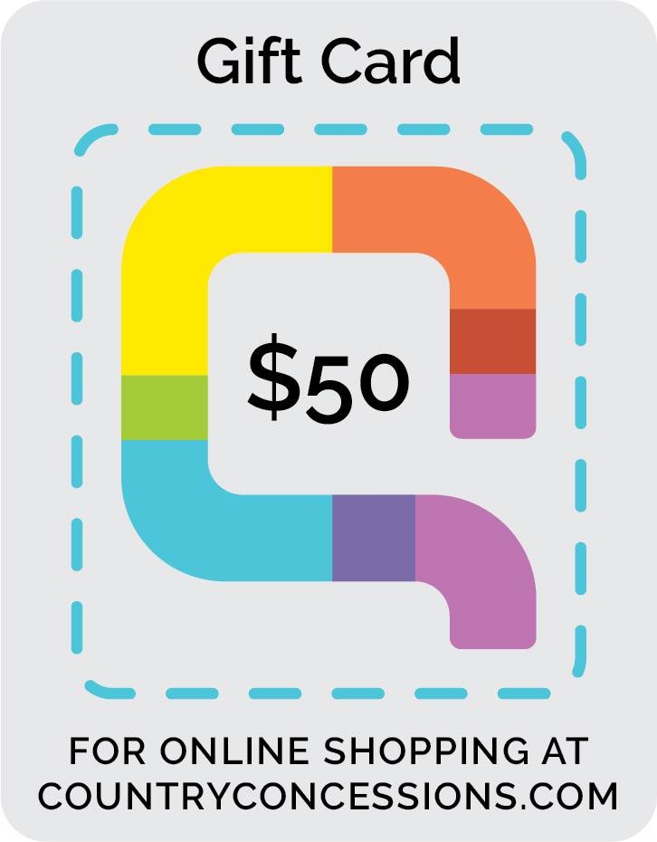 $50 Gift Card - Online Shopping