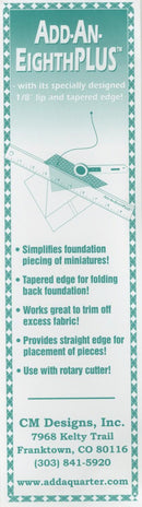 Add an Eighth Plus Ruler - 1" x 9" - CM08