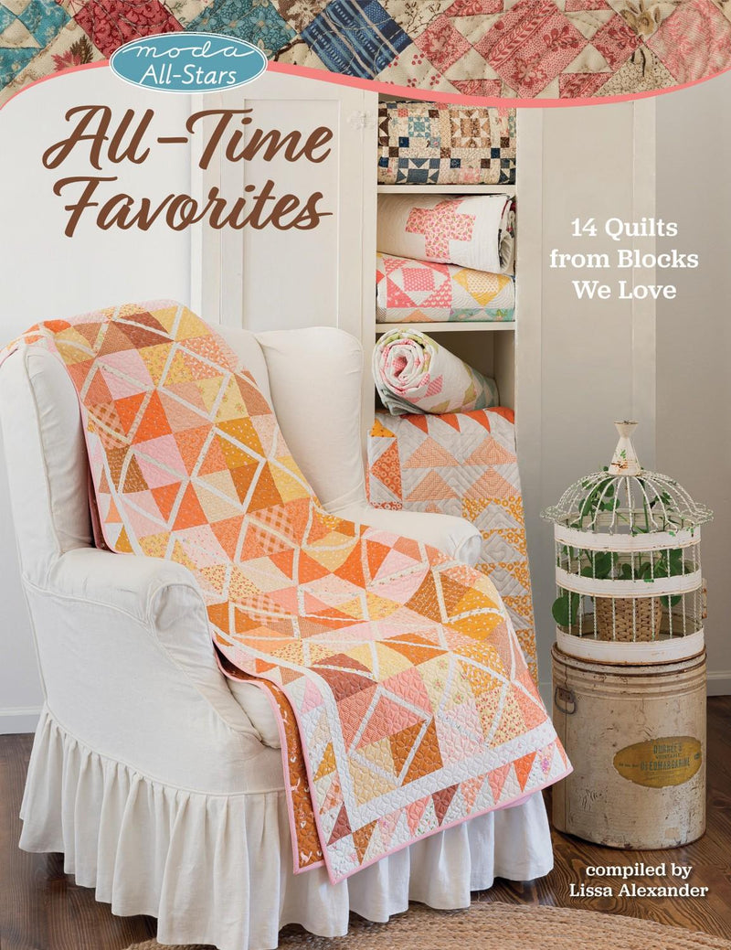All-Time Favorites Pattern Book by All Stars Moda (96pgs) - B1611T