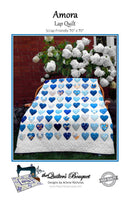 Amora Quilt PATTERN by Quilter's Bouquet (70" x 70")