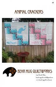 Animal Crackers Pattern by Bear Hug Quiltworks - BHQ-117