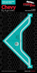 Chevy by Angela Walters - Non-slip Machine Quilting Tool - 1/4" Acrylic