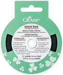 Fusible Quick Bias Tape by Clover - Black 10m - 700CV-BLK