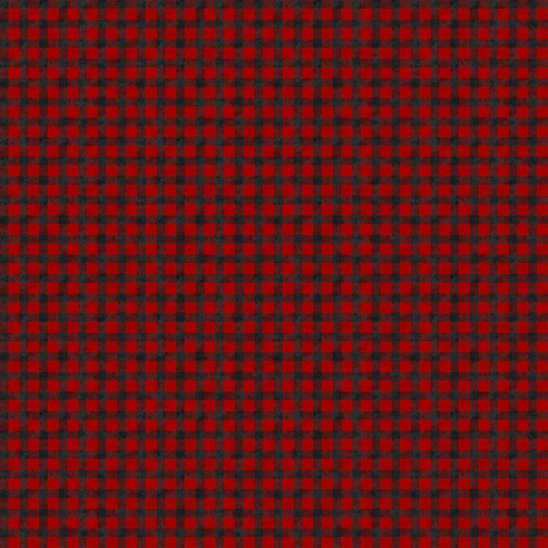 Cozy Up FLANNEL by Northcott - Plaid Red Black F25279-24