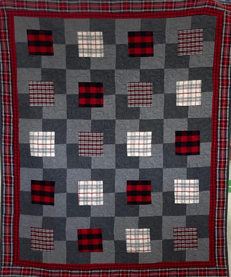 Crackers Cheese QUILT (FINISHED) - 57" x 69"