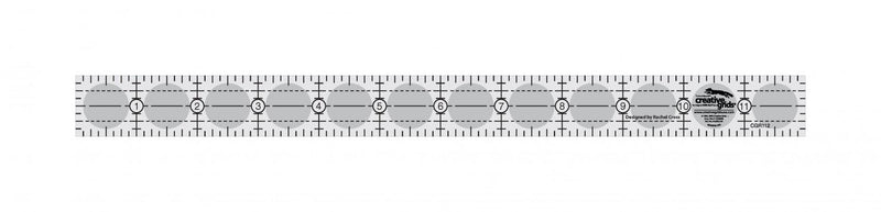 Creative Grids Non Slip Ruler 1"X6"  - CGR106