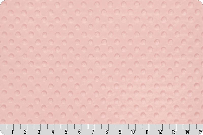 Dimple Cuddle 58/60" by Shannon Fabrics - Baby Pink 9160-6