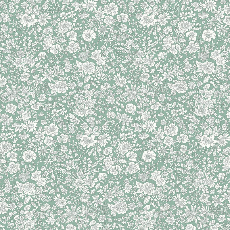 Emily Belle by Liberty Fabrics - Olive Leaf  01666412-A