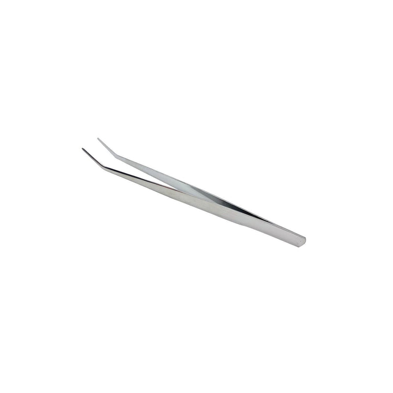 Extra Long Tweezers - Bent Tip by Bohin - 6" Long