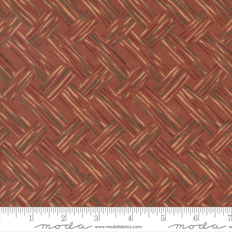 Fall Melody FLANNEL by Moda - Basket Weave Torch 6905F-13