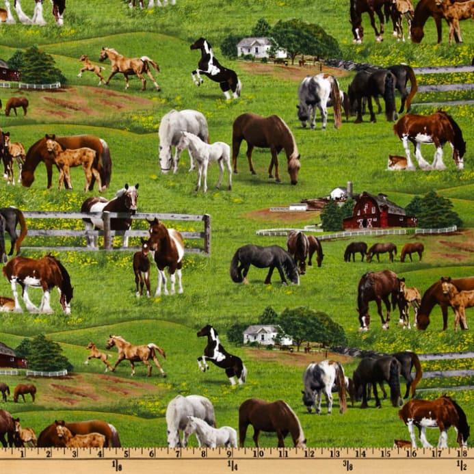 Farm Animals- Horses- 399 Green