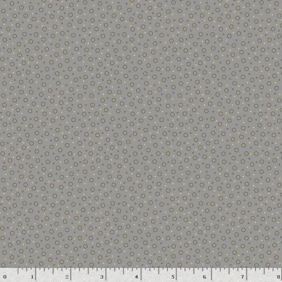 Farmers Daughter by Marcus Fabrics - Country Dots R1721 Grey