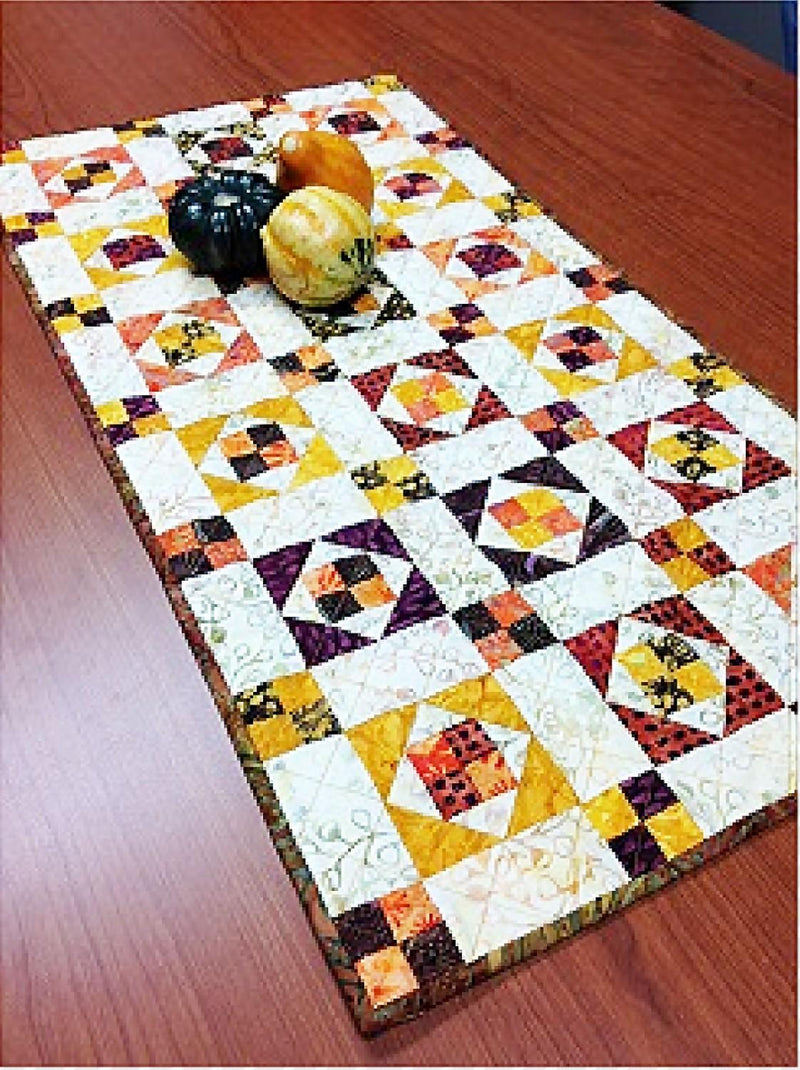 Four-Patch Squared Table Runner by Cut Loose Press (15" x 28.5")
