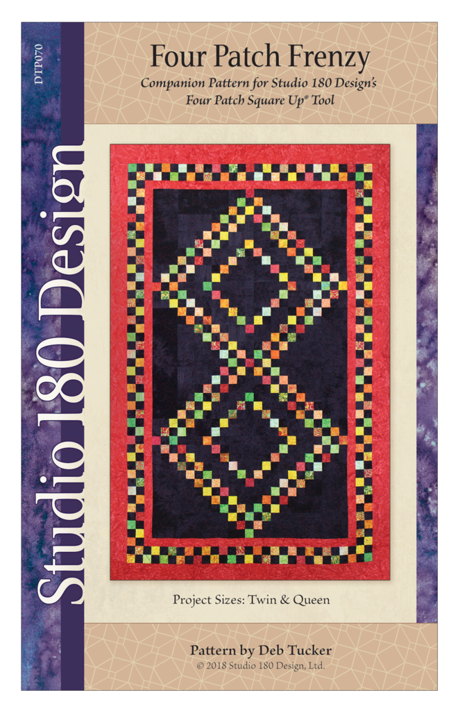 Four Patch Frenzy Pattern by Deb Tucker for Studio 180 Designs - DTP070