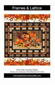 Frames and Lattice Panel PATTERN by Pine Tree Quilts (44"x 34") - PT1787