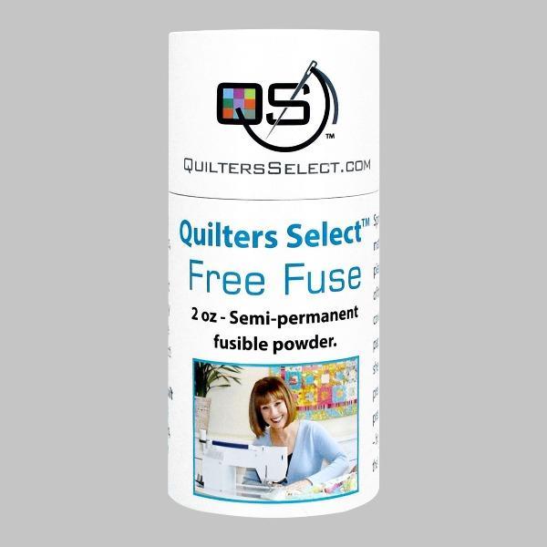 Free Fuse by Quilters Select Semi-Perminent Fusible Powder ( 2 oz) QS-FF2OZ