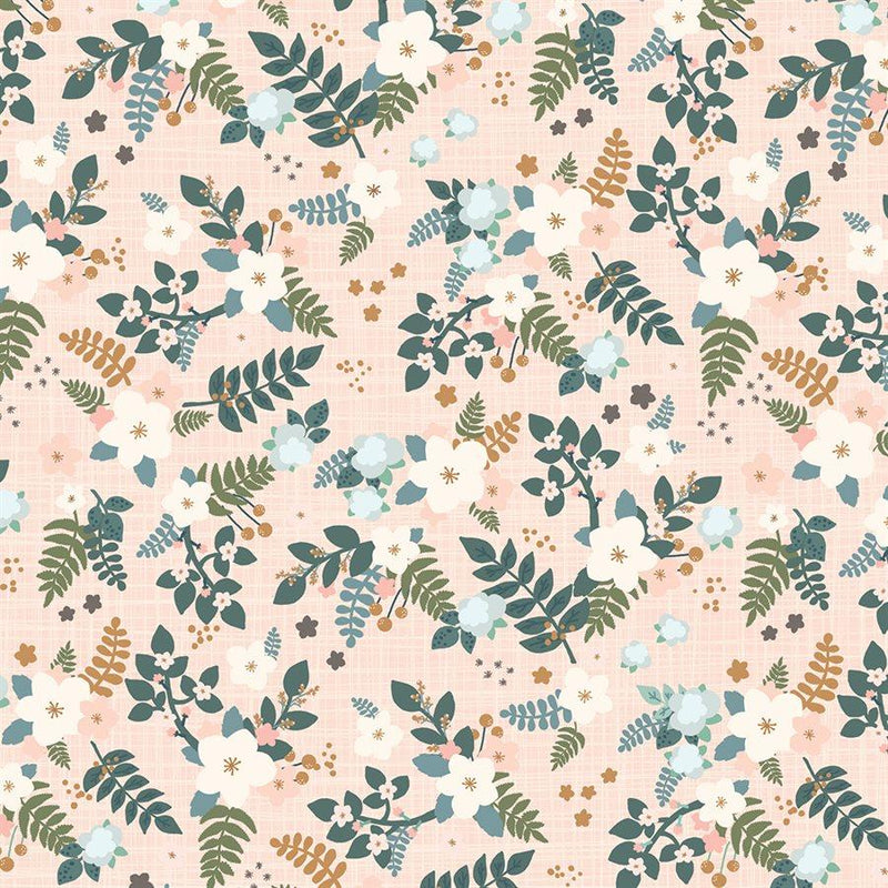 From Far and Wide by Moda - Floral on Light Peach 13223-13