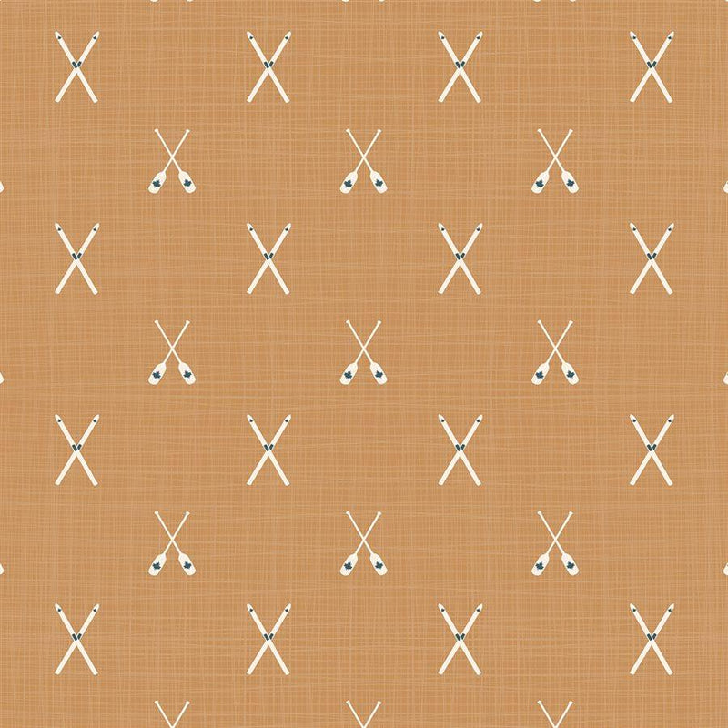 From Far and Wide by Moda - Paddles on Fig Tree Wheat 13225-13