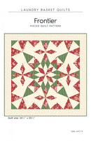 Frontier Quilt PATTERN by Laundry Basket Quilts (33.5" x 33.5")
