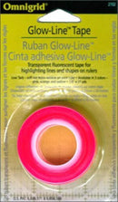 Glow-Line Tape - transparent fluorescent tape for rulers - OM2102