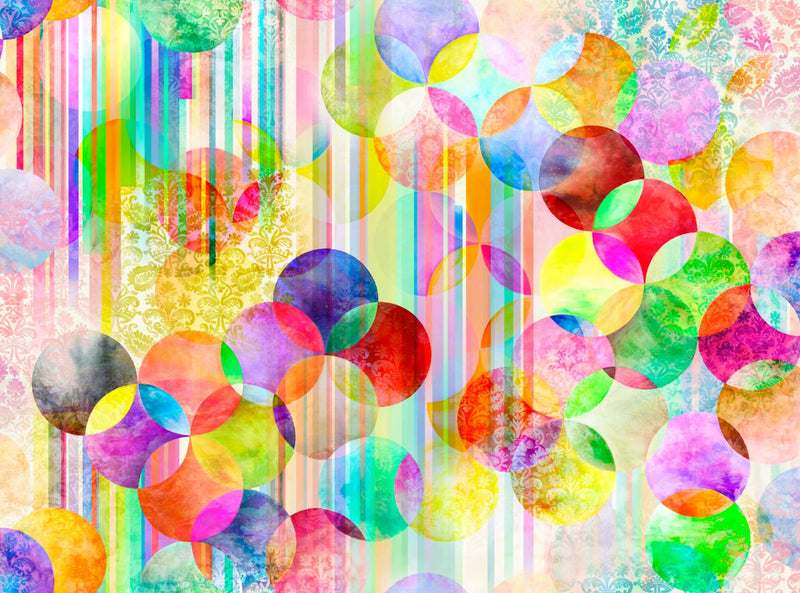 Gradients Parfait by Moda - Rainbow Bubbles Fantasy 33643-11