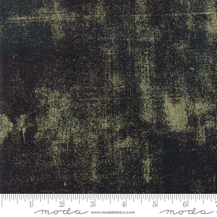 Grunge Metallic by Moda - Black 530150M-99