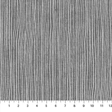 Harmony Linen by Figo - Grey Stripes CL90306-94