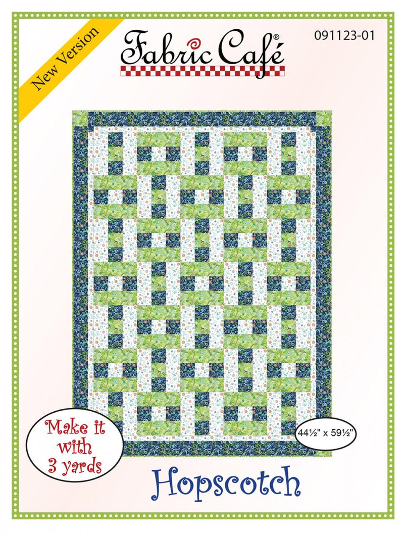 Hopscotch Pattern (3 Yards) by Fabric Cafe (44.5" x 59.5") 091123-01