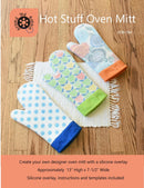 Hot Stuff Oven Mitt Pattern w/ Silicone 2 Mits -  ATB-184