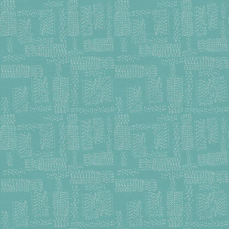 Kantha Cloth Roam by Paintbrush Studio - Teal 120-3072
